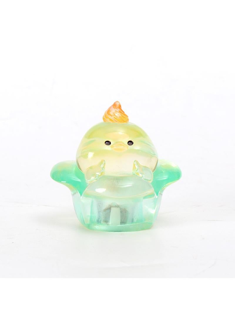 Mini ornaments creative resin craft gift decoration cake baking car interior decoration 7 cm approximately