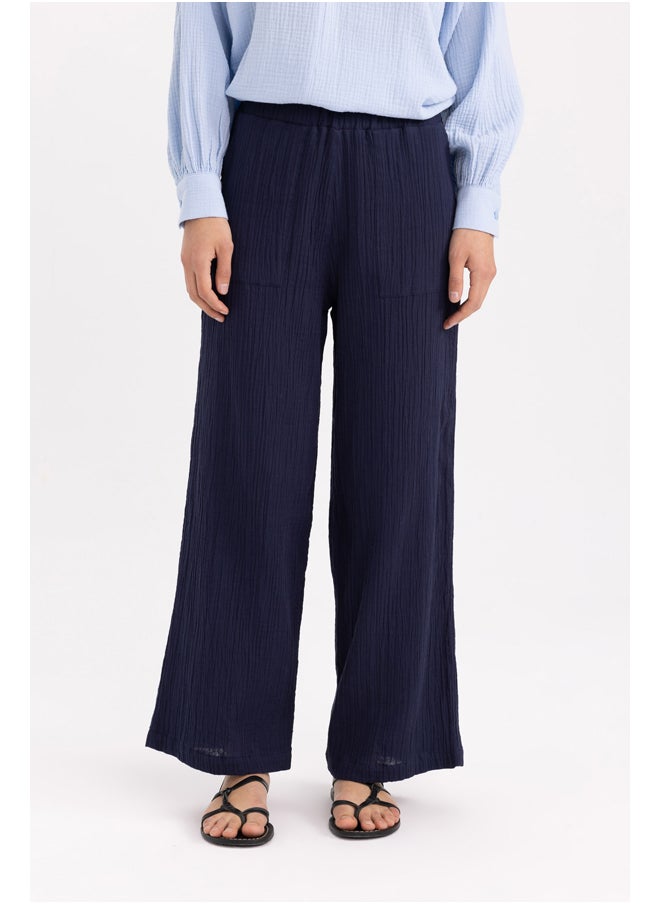 DeFacto - Woman Wide Leg Woven Trousers - Image 1
