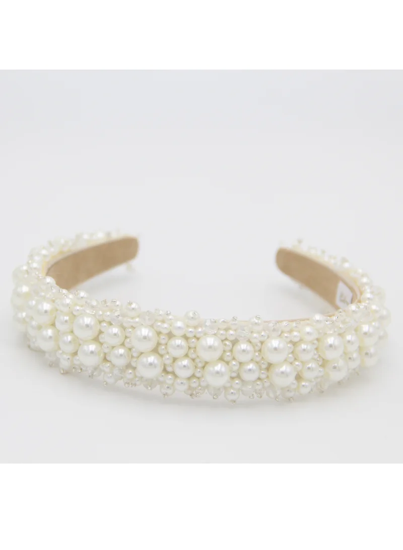 D'Daniela Headband Olivia For Women's and  Girls Beige