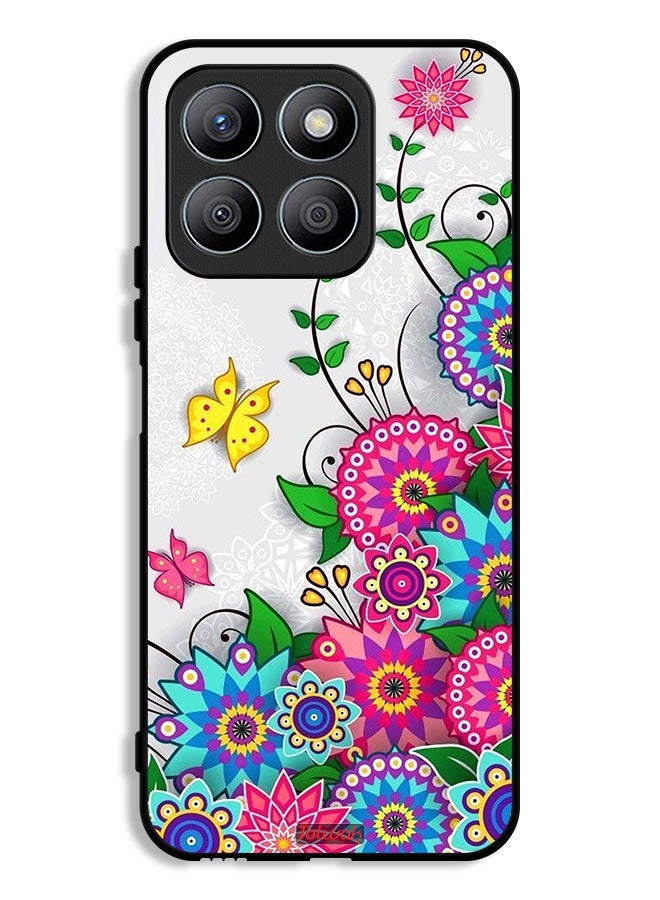 Tolwak Honor X8b Protective Case Cover Mandala Flowers - Image 1