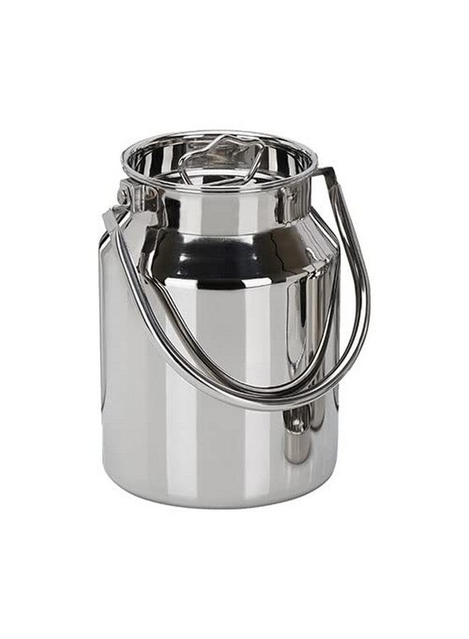Vinod Stainless Steel Jointless Barni/Steel Milk Can/Oil Can/Milk Container/Liquid Container (3.7 ltr) - Image 2