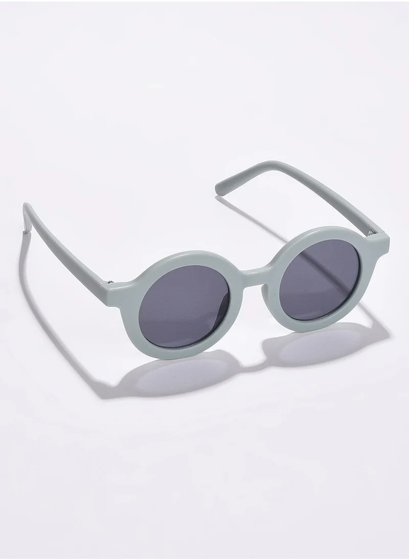 Haute Sauce Grey Lens -Toned Oval Sunglasses