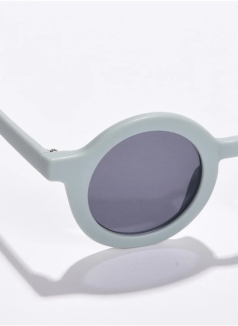 Haute Sauce Grey Lens -Toned Oval Sunglasses