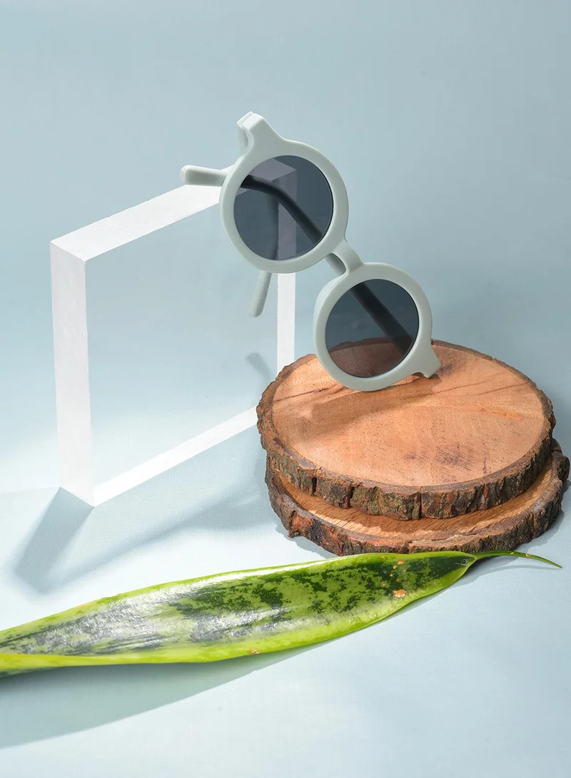 Haute Sauce Grey Lens -Toned Oval Sunglasses