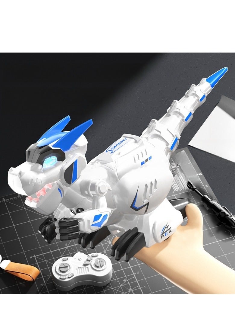 JJRIC Children's Intelligent Sensing Remote Control Dinosaur Model Electric Robot Programming Science And Education Remote Control Toy  - Image 3