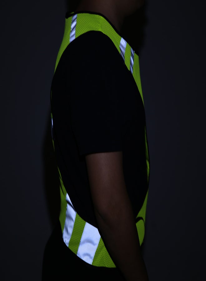 Lightweight Breathable Mesh Reflective Vest High Visibility Safety Vest Gear for Running Walking Cycle Jogging - Image 4