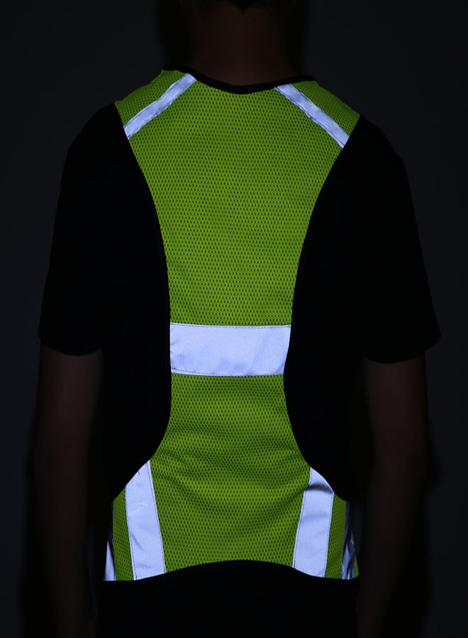 Lightweight Breathable Mesh Reflective Vest High Visibility Safety Vest Gear for Running Walking Cycle Jogging - Image 2