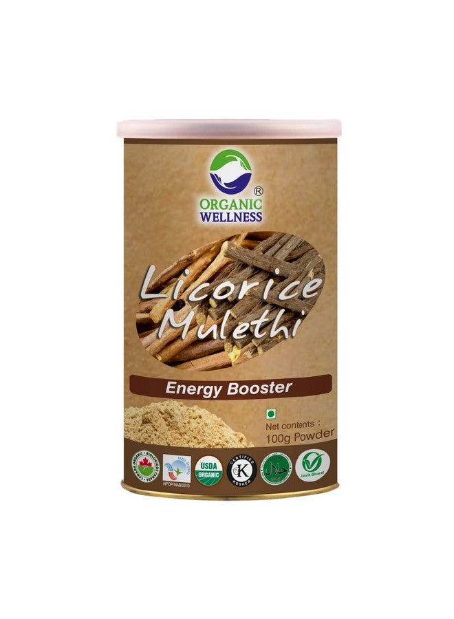 Organic Wellness Licorice Powder (Mulethi) For Face And Skin-100 Gram  - Image 1
