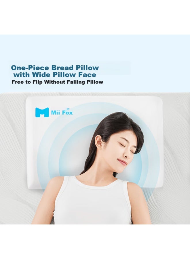 Mlily Memory Foam Pillow, Slow Rebound, Non-sagging, Adult Deep Sleep Pillow, 60*40*10cm - Image 2