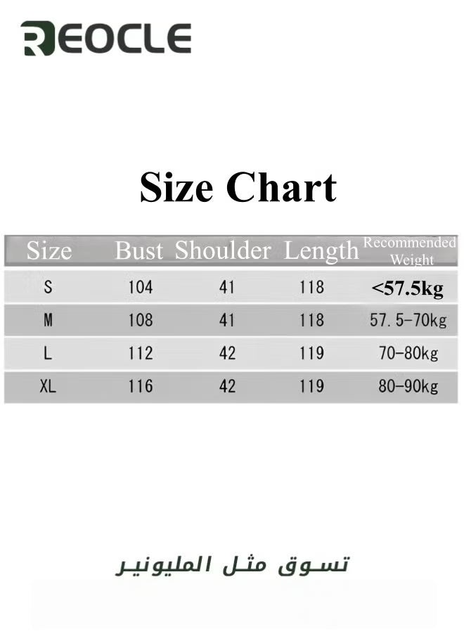 REOCLE Women's Plus Size Dress Solid Loose Long Maxi Dress Solid Color Cotton and Linen Round Neck Pullover Large Long Sleeve Dress Fall Dresses  - Image 4