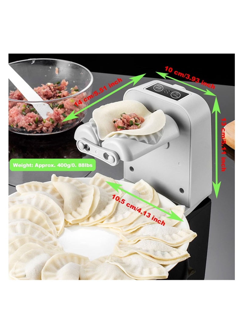 Dumpling Maker Machine,Electric Dumpling Maker Mould,Acutomatic Dumpling Press for Dumpling Wrapper Dough Stamp Cutter Pastry Pie Making Household Quickly Dumpling Maker Machine for Kitchen