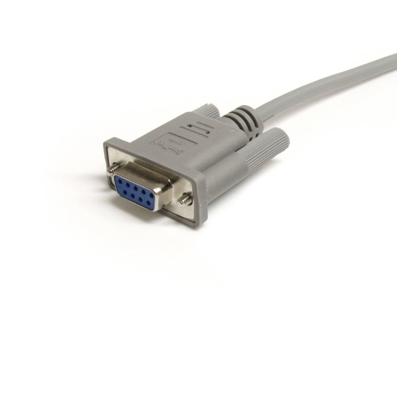 StarTech.com 6ft Straight Through Serial Cable - DB9 M/F (MXT100) Gray - M/F - Image 2