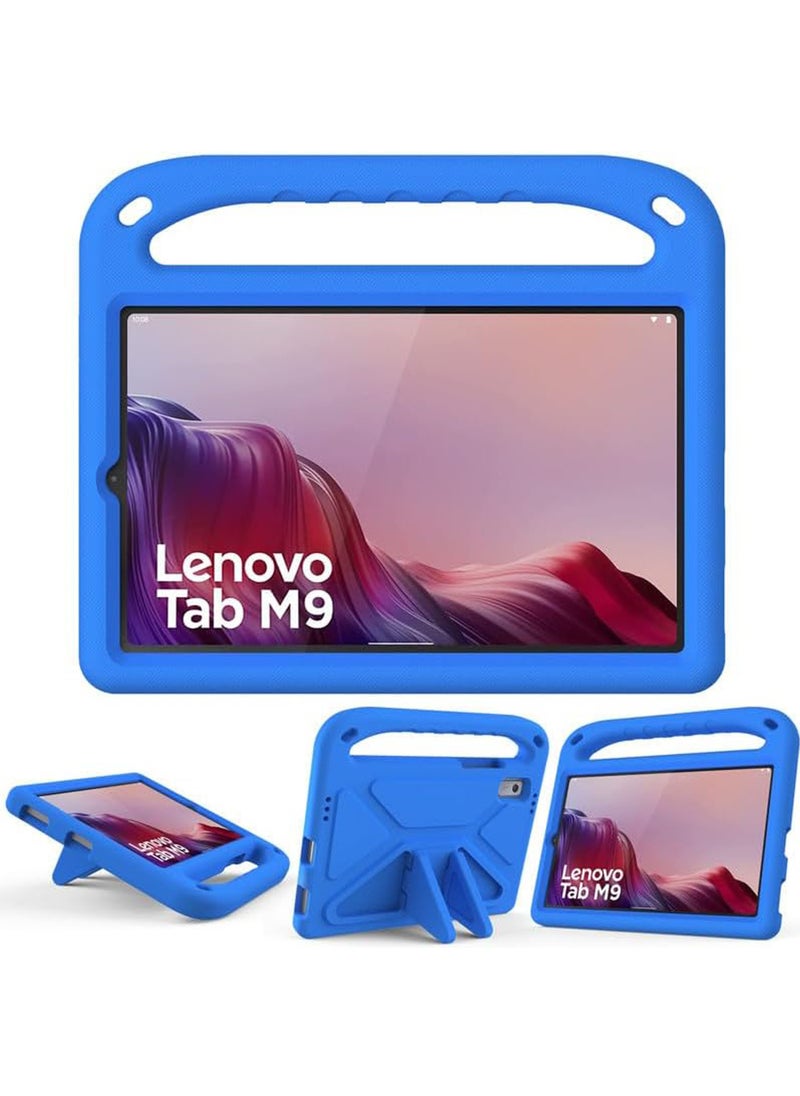 Captaintech Kids Case For Lenovo Tab M9 2023 9 Inch (TB-310FU), EVA Foam Lightweight Shockproof Duarable, Tablet Cover with Handle Stand Case For Children Firendly  - Image 1