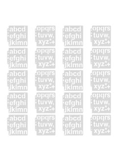 20pcs Letter Template Hollow Alphabet Stencils Reusable Painting Stencils for Notebook Diary Art Projects