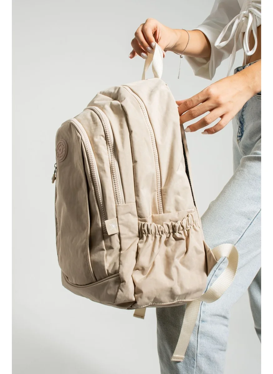 Çanta Trend Bag Trend Mega Size Unisex Backpack (Suitable for School, Laptop Compartment Available)