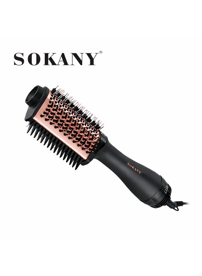 Sokany 2-in-1 Hair Dryer Brush Comb, 1200W, Suitable for all hair types (coarse, curly, and fine), Eliminates frizz. Model SK-15049 - Image 1