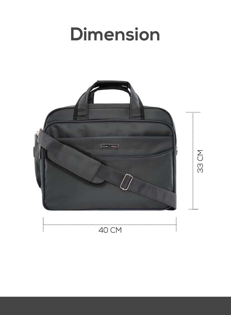 بارا جون حقيبة سفر احترافية متعددة الأغراض للكمبيوتر المحمول مع مقابض مخفية وحزام كتف متقاطع وحماية مبطنة