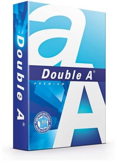 Double A Brand Premium A5 Printer Paper - 80 GSM - No Holes / Not Punched - 500 Sheets / 1 Ream 