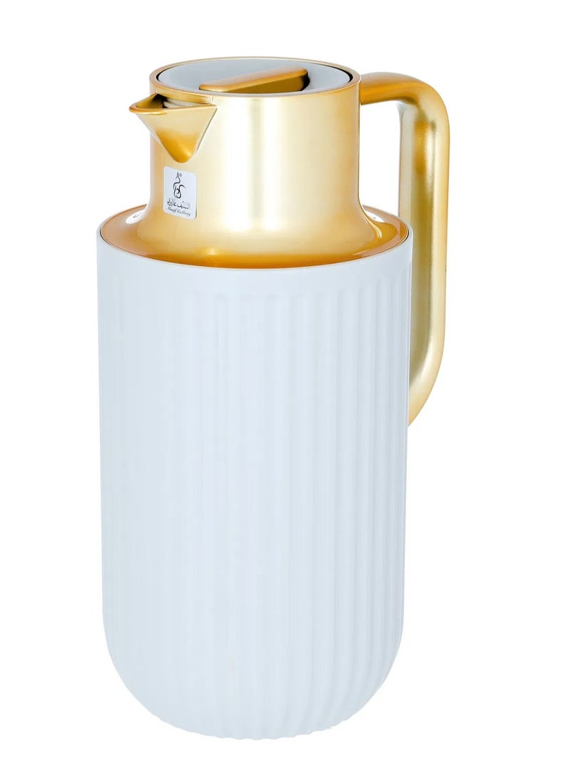 ايفرست ترمس لورا إفرست، 1.6 لتر، حافظة داخلية زجاج حراري - أبيض - Image 3