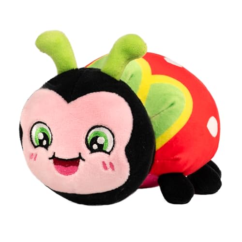 Scentco Snuggle Bugs Ladybug Strawberry Scented Plush Toy Gifts for Kids Gift Guide Aromatherapy - Image 5