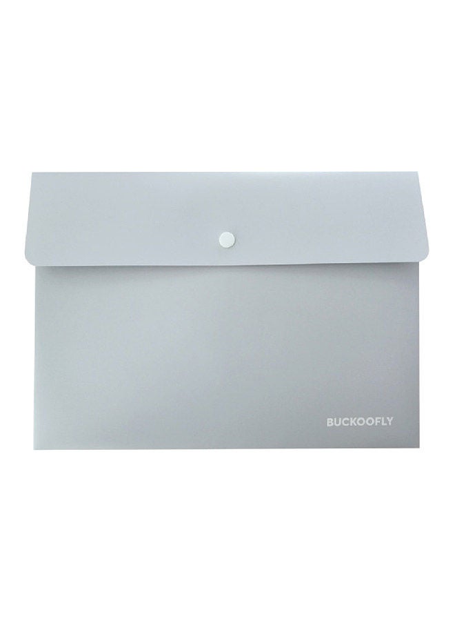 Expanding File Folder 1 Pocket Plastic Envelope File Organizer With Smap Button Closure Portable A4 Size Desktop Document Storage For Coupon Invoice Receipt Cards Tickets Bus St  I.236995881