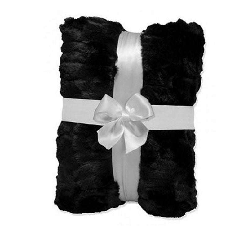 Shannon Fabrics 2 Yard Luxe Cuddle Cut Luna Black