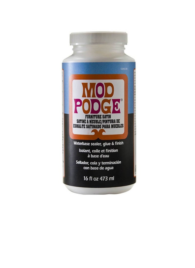 Mod Podge Mod Podge Furniture Satin Finish 16oz  - Image 3