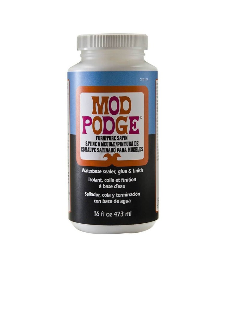 Mod Podge Mod Podge Furniture Satin Finish 16oz  - Image 1