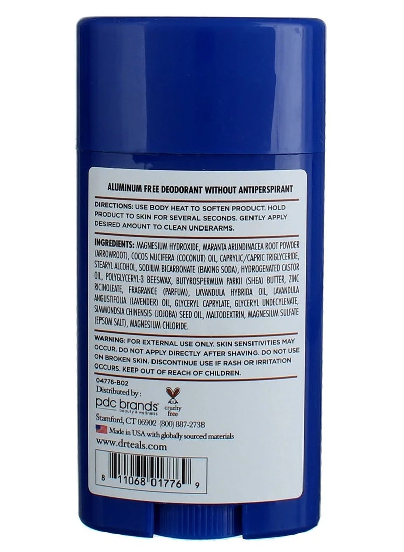 Dr Teal's Aluminum Free Deodorant Coconut 75G - Image 2