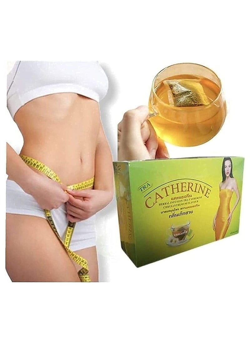 Catherine 32 Bags Catherine Thai Natural Herbal Infusion Chrysanthemum Flavour, Detox, Slimming,weight Loss 