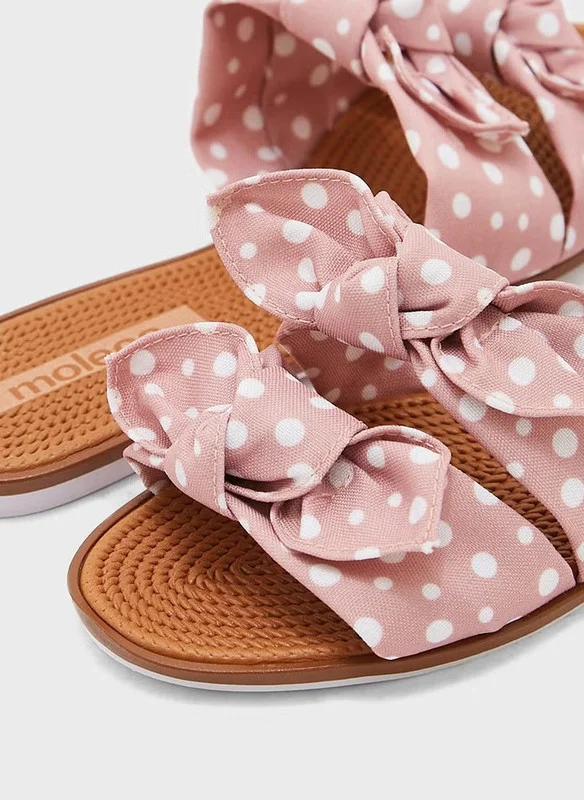 موليكا MOLECA Flat Sandals For Ladies
