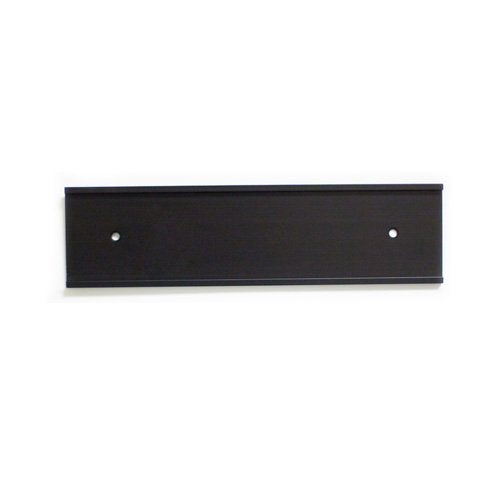 Nameplate Holder Wall or Door Black 8 x 210 Pack
