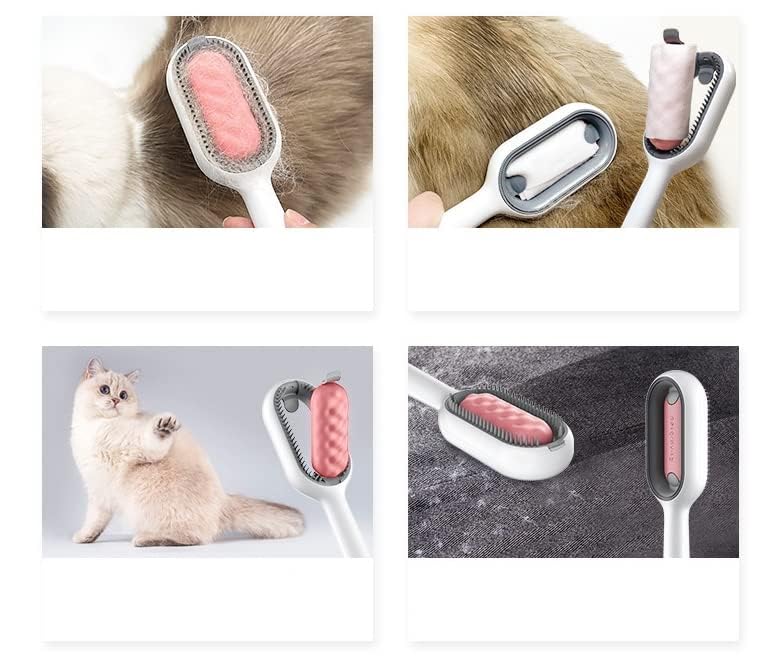 ZIPRON Pet Knots Remover Pet Cleaning Hair Removal Comb Remove Loose Undercoat Hair Grooming Comb Reusable Pet Cleaning Hair Brushing Tool for Pet Hair Cleaning and Grooming Gently - Image 3