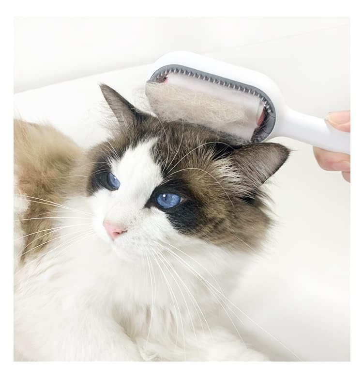 ZIPRON Pet Knots Remover Pet Cleaning Hair Removal Comb Remove Loose Undercoat Hair Grooming Comb Reusable Pet Cleaning Hair Brushing Tool for Pet Hair Cleaning and Grooming Gently - Image 5