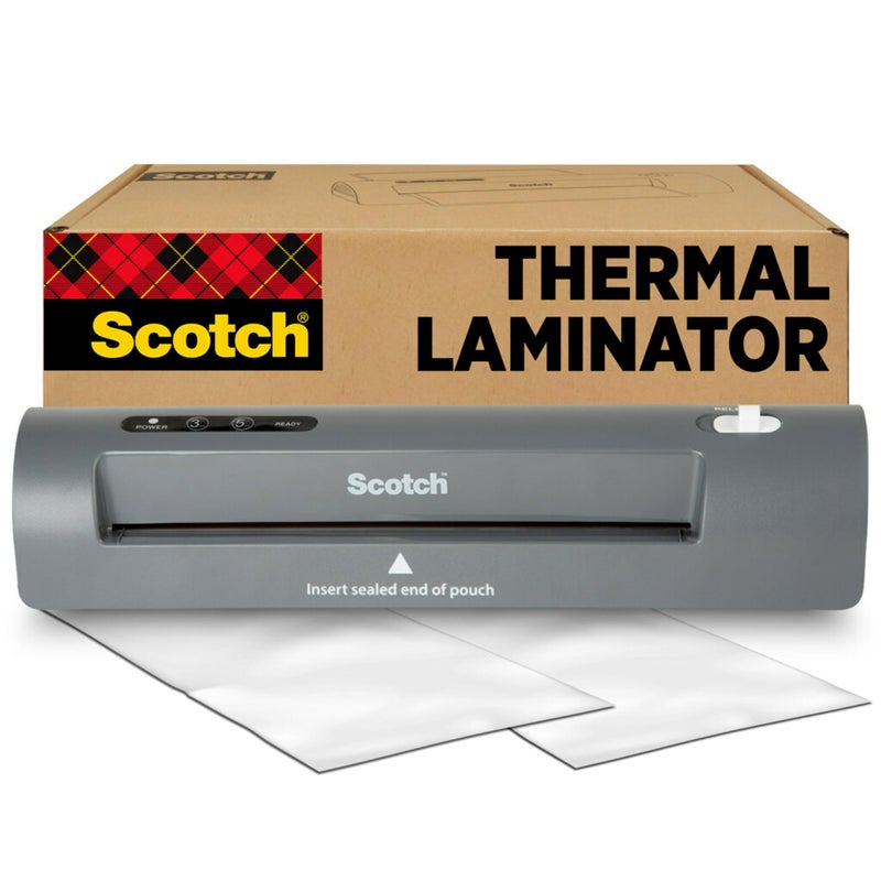 Scotch Thermal Laminator, 2 Roller System for a Professional Finish, Use for Home, Office or School, Suitable for use with Photos (TL901X) - Image 1