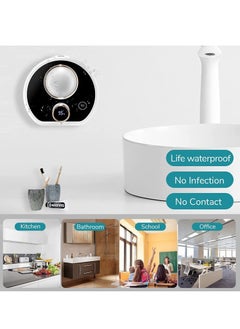 SYOSI Automatic Foam Soap Dispenser Wall Mounted Soap Dispenser with Night Light Rechargeable Touchless Soap Dispenser For Kitchen Bathroom School Office  - Image 3