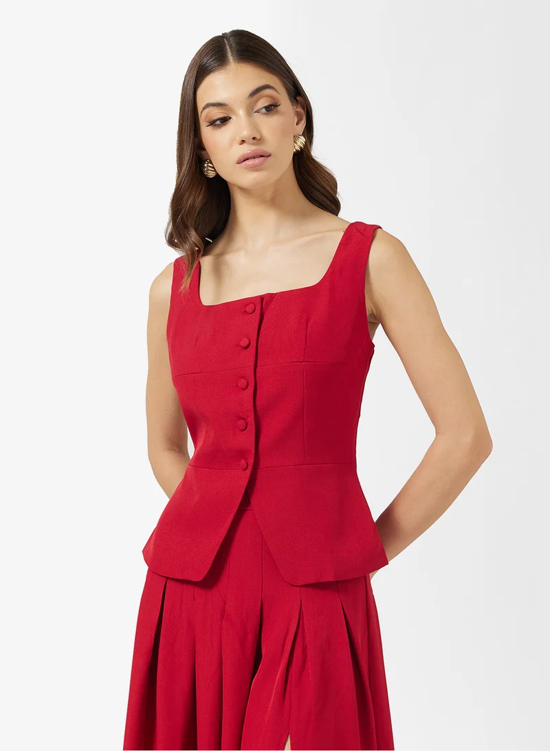 ELLA Vest Top & Skirt Set
