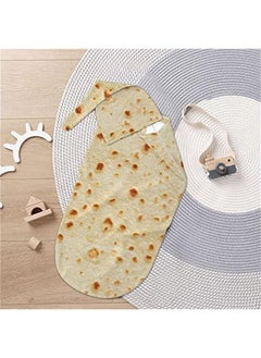 Gonice Burrito Newborn Swaddling Blanket for Baby, Soft Sleeping Bag, Sack for Newborn Boys Girls, Unisex Baby Stuff, Tortilla  - Image 4