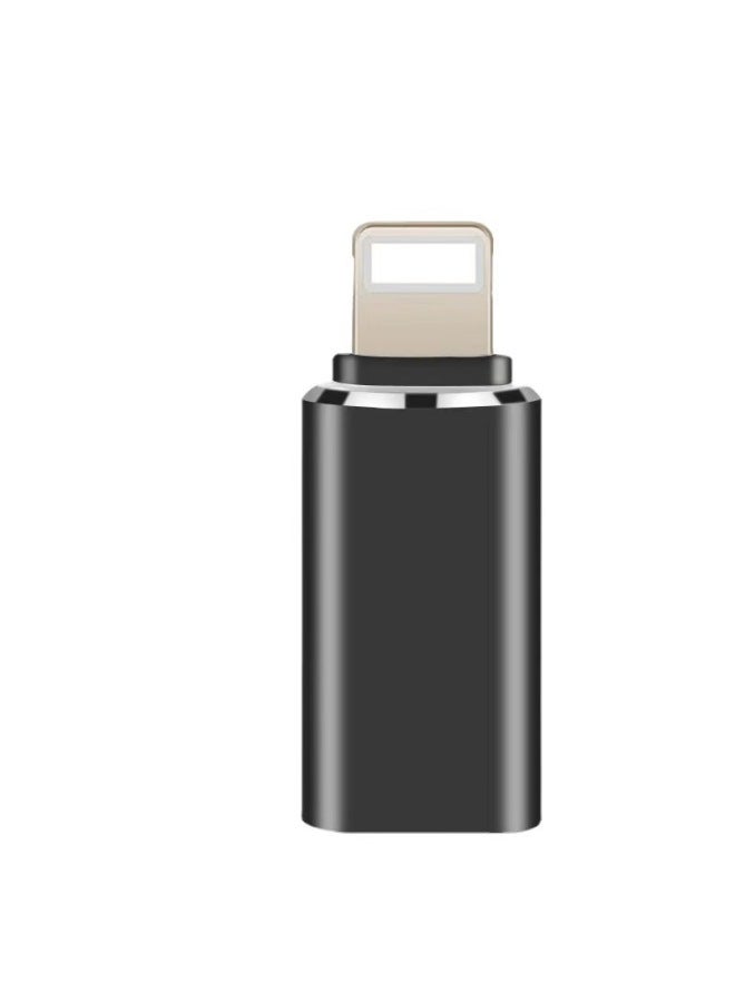Wireless Microphone Adapter Type-c Otg Converter For Mobile Phone Headset Audio Converter Digital Computer/mobile Phone Adapter-Interface Form:typec Female To For Apple Male (fast Charge + Data Transmission)  - Image 1