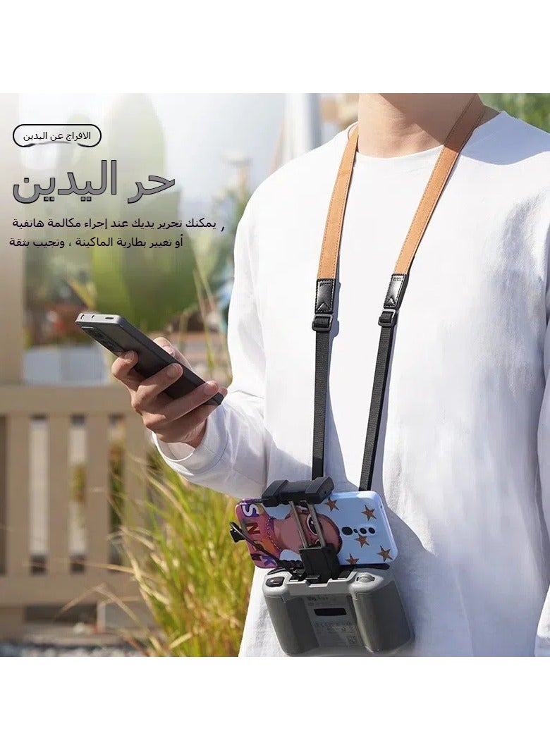 General Compatible with DJI Flip/NEO/MIN3 Pro Remote Control Lanyard, AIR3S Lanyard, Strap Strap, Buckle Bracket Accessory  - Image 3