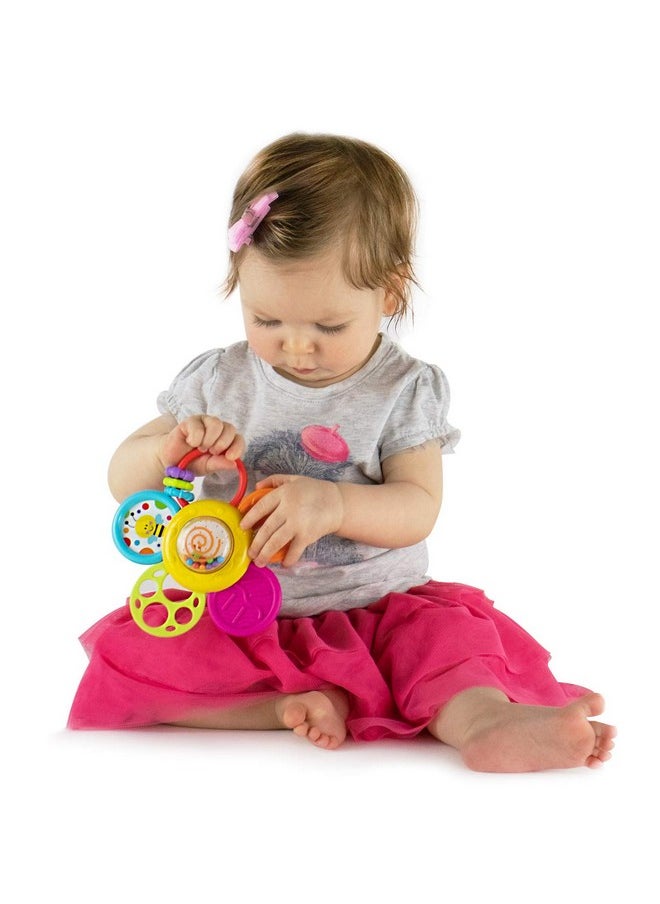 KiddoLab Infant Spin, Rattle And Teether Toy. Baby Multi-Use Toy For Better Relaxation And Sleep - Activity Toy For Babies And Toddlers, Develops Fine Motor Skills. Age: 6-12 Months Old And Up  - Image 5