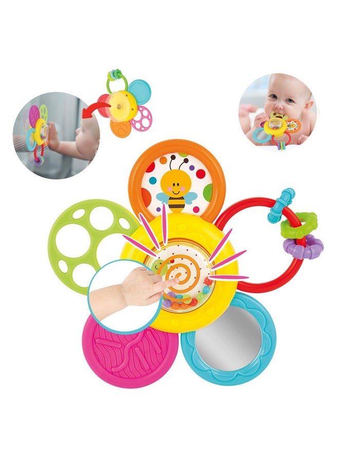 KiddoLab Infant Spin, Rattle And Teether Toy. Baby Multi-Use Toy For Better Relaxation And Sleep - Activity Toy For Babies And Toddlers, Develops Fine Motor Skills. Age: 6-12 Months Old And Up  - Image 2