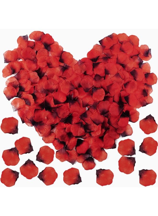 YOOHUA 4500PCS Dark Red Artificial Rose Petals for Romantic Night, Wedding, Party, Anniversary Flower Decorations - Image 1
