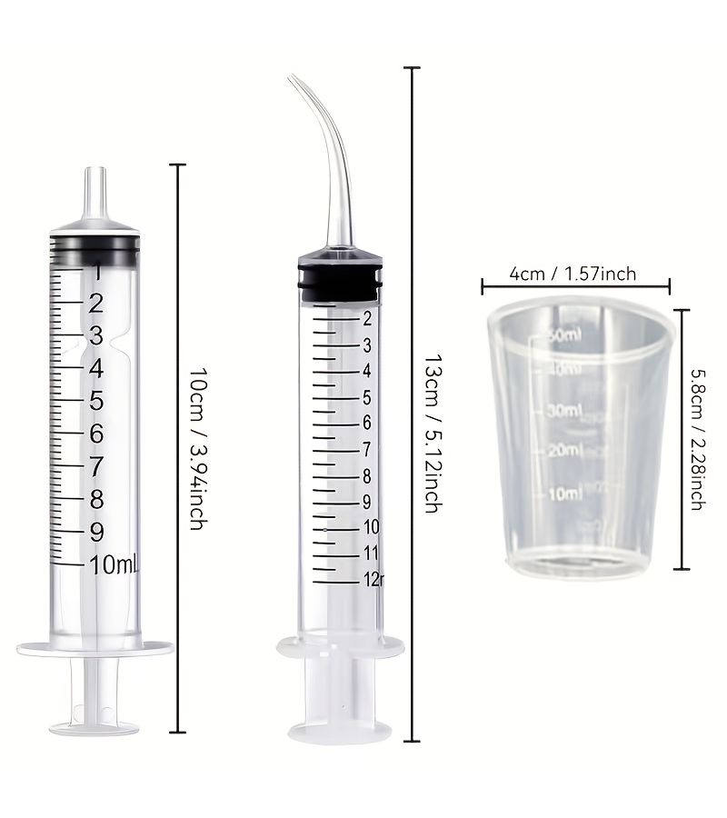 8 Piece Set Feeding Syringes for Young Birds Small Pet Parrots Manual Reusable - Image 5