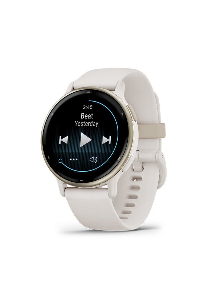 Garmin Active5 Cloud White Heart Rate Blood Oxygen Long Battery Life Outdoor Running Professional Sports Smart Watch For Girlfriend - Image 4