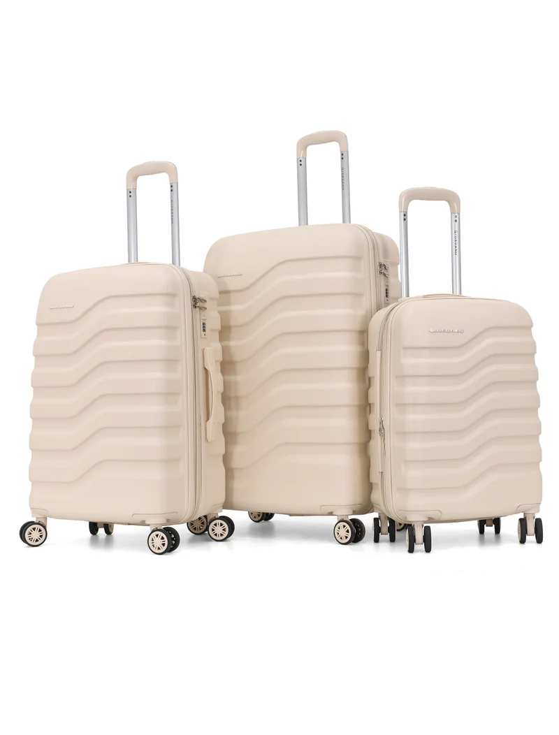 GIORDANO Giordano Hardside Luggage Trolley Bag 3 Pieces Set
