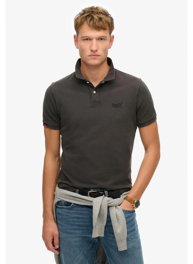 Superdry Vintage Destroy Polo Shirt