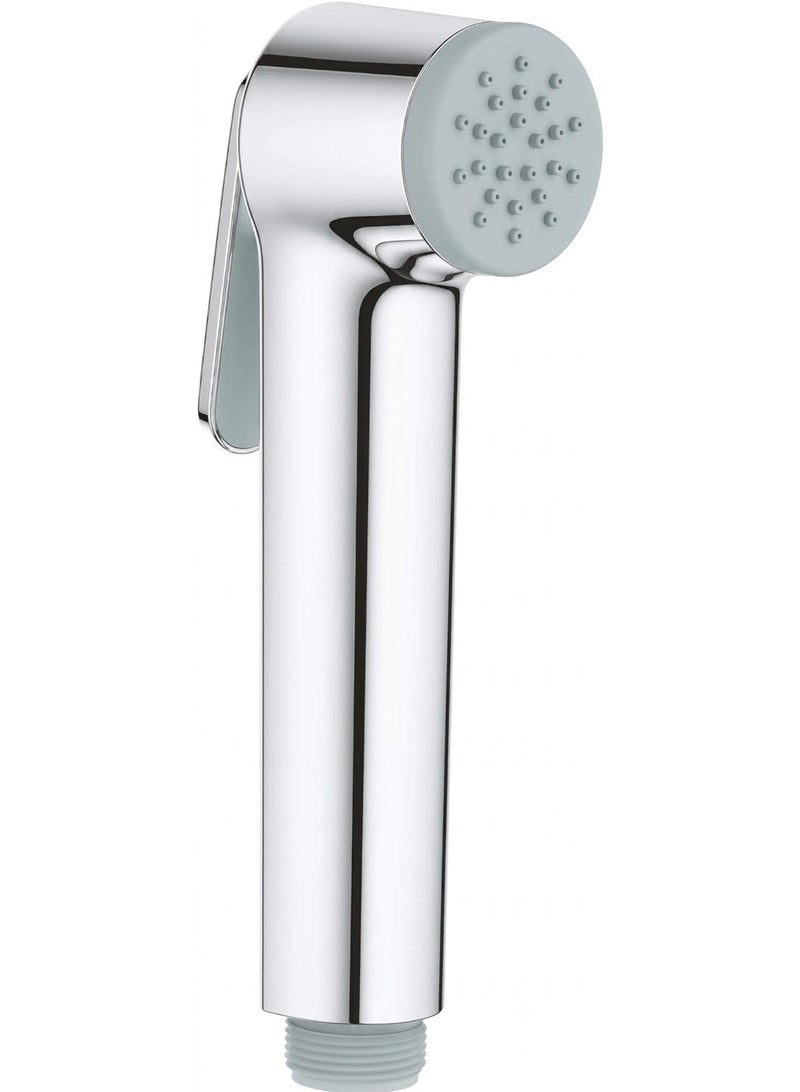 JWBIZ Premium Chrome Trigger Spray Hand Shower Head – Anti-Limescale Handheld Bidet Sprayer, Universal Fit Shower Head, Durable Sparkling Finish, Water-Saving Bathroom Shattaf Spray Head - Image 1