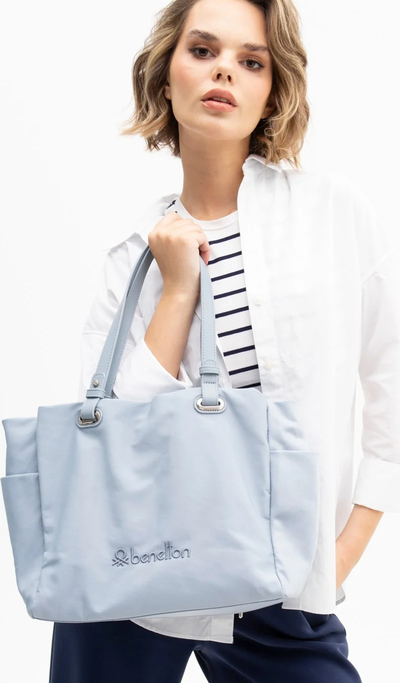 يونايتد كولورز أوف بينتيون Benetton Women's Shoulder Bag Blue BNT1172