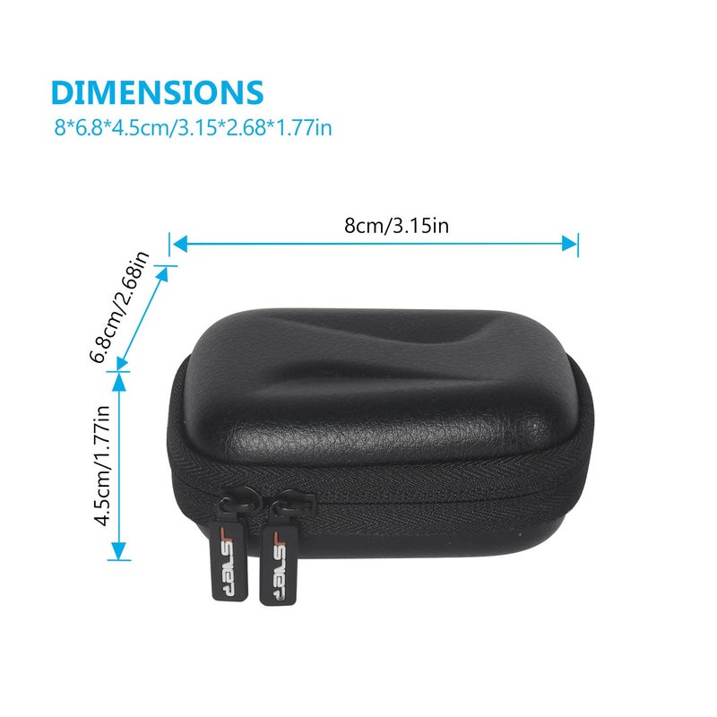 JSVER Mini Carrying Case for GoPro Hero 13/12/11/10/9/8/7/6/5/4/3, DJI Osmo Action, AKASO EK7000 / EK7000 Pro / V50 Pro/Brave 4, Campark ACT74 / ACT76, Dragon Touch Vision 3, YI Lite / 4K+ - Image 3